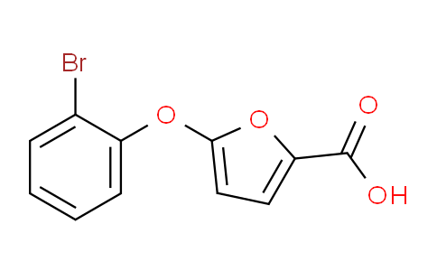 CAS No. 952183-45-8, 5-(2-Bromophenoxy)furan-2-carboxylic acid