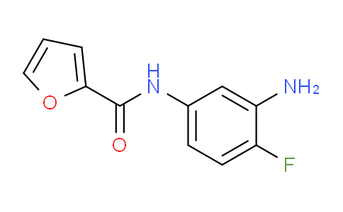 CAS No. 926222-78-8, N-(3-Amino-4-fluorophenyl)furan-2-carboxamide