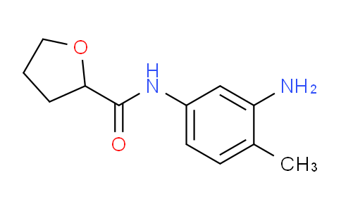 CAS No. 1016719-28-0, N-(3-Amino-4-methylphenyl)tetrahydrofuran-2-carboxamide
