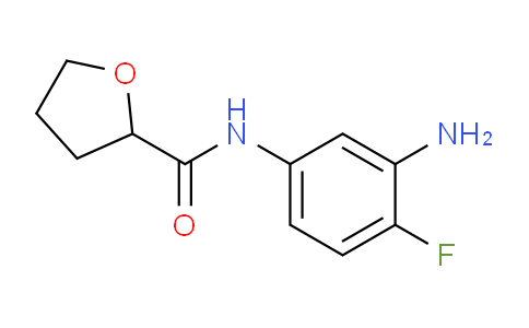 CAS No. 926261-94-1, N-(3-Amino-4-fluorophenyl)tetrahydrofuran-2-carboxamide