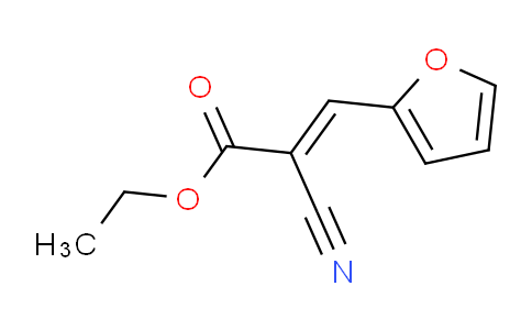 CAS No. 23973-22-0, Ethyl 2-cyano-3-(furan-2-yl)acrylate