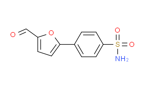 CAS No. 21821-40-9, 4-(5-Formylfuran-2-yl)benzenesulfonamide