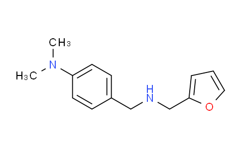 CAS No. 289490-62-6, 4-(((Furan-2-ylmethyl)amino)methyl)-N,N-dimethylaniline