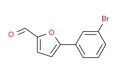 CAS No. 39868-10-5, 5-(3-Bromophenyl)furan-2-carbaldehyde