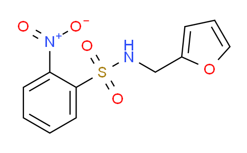 CAS No. 303063-01-6, N-(Furan-2-ylmethyl)-2-nitrobenzenesulfonamide