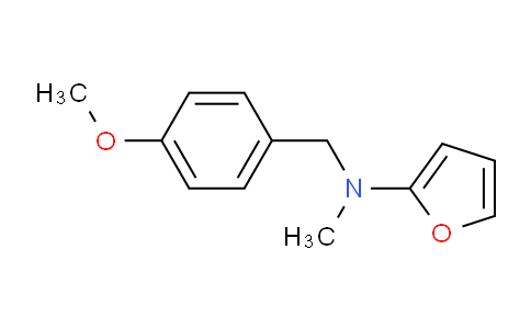 CAS No. 225236-03-3, N-(4-Methoxybenzyl)-N-methylfuran-2-amine