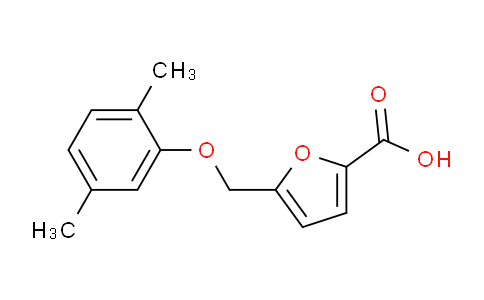 CAS No. 364736-60-7, 5-((2,5-Dimethylphenoxy)methyl)furan-2-carboxylic acid
