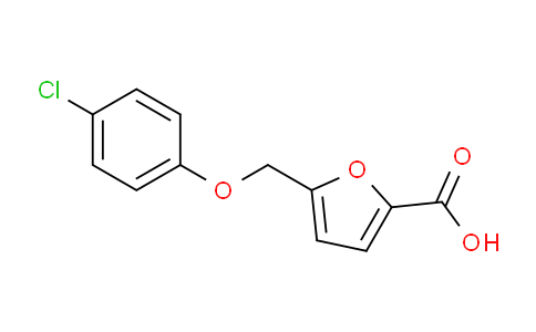 CAS No. 74556-57-3, 5-((4-Chlorophenoxy)methyl)furan-2-carboxylic acid