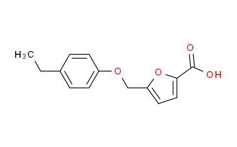 CAS No. 364595-54-0, 5-((4-Ethylphenoxy)methyl)furan-2-carboxylic acid