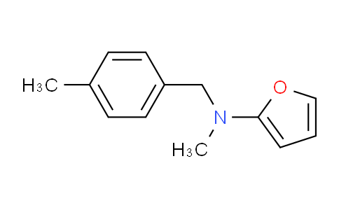 CAS No. 436099-83-1, 1-(furan-2-yl)-N-(4-methylbenzyl)methanamine