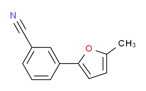 CAS No. 253679-33-3, 3-(5-Methylfuran-2-yl)benzonitrile