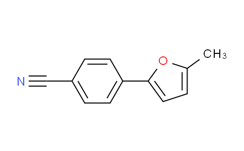 CAS No. 78477-43-7, 4-(5-Methylfuran-2-yl)benzonitrile