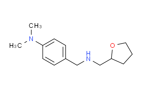 CAS No. 725220-76-8, N,N-Dimethyl-4-((((tetrahydrofuran-2-yl)methyl)amino)methyl)aniline