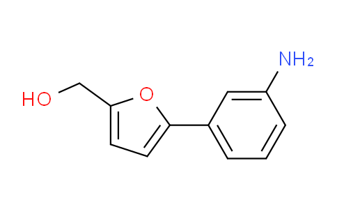 CAS No. 764710-29-4, (5-(3-Aminophenyl)furan-2-yl)methanol