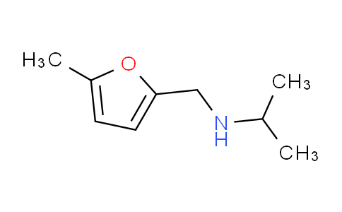 CAS No. 130539-95-6, N-((5-Methylfuran-2-yl)methyl)propan-2-amine