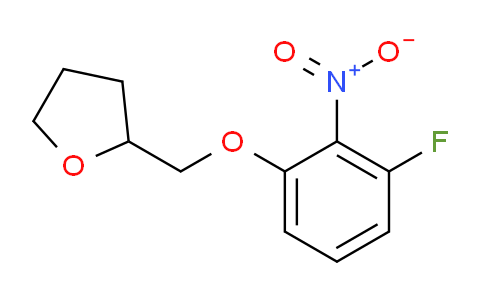 CAS No. 1233954-91-0, 2-[(3-Fluoro-2-nitrophenoxy)methyl]tetrahydrofuran