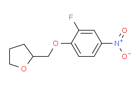 CAS No. 956015-51-3, 2-[(2-Fluoro-4-nitrophenoxy)methyl]tetrahydrofuran