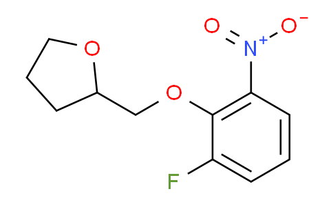 CAS No. 1233952-73-2, 2-[(2-fluoro-6-nitrophenoxy)methyl]tetrahydrofuran