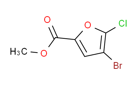 CAS No. 58235-82-8, methyl 4-bromo-5-chlorofuran-2-carboxylate