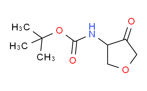 CAS No. 1414975-77-1, tert-Butyl (4-oxotetrahydrofuran-3-yl)carbamate