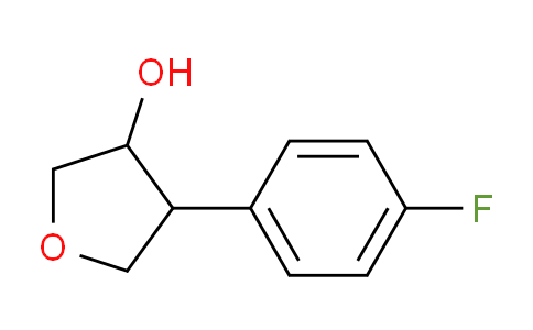 CAS No. 1063733-92-5, 4-(4-Fluorophenyl)tetrahydrofuran-3-ol