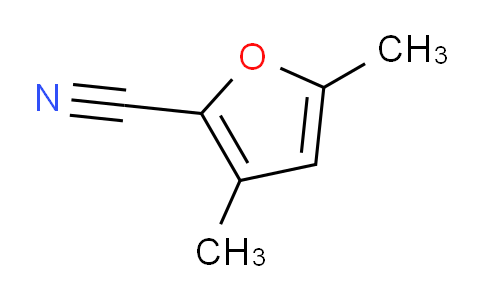 CAS No. 110824-48-1, 3,5-dimethylfuran-2-carbonitrile