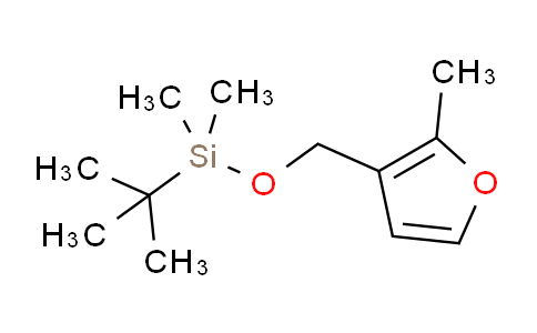 CAS No. 125214-88-2, tert-butyldimethyl((2-methylfuran-3-yl)methoxy)silane