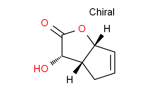 CAS No. 151765-22-9, (3S,3aR,6aR)-3-hydroxy-3,3a,4,6a-tetrahydro-2H-cyclopenta[b]furan-2-one