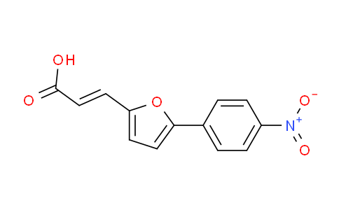 CAS No. 58110-34-2, (E)-3-[5-(4-nitrophenyl)furan-2-yl]prop-2-enoic acid