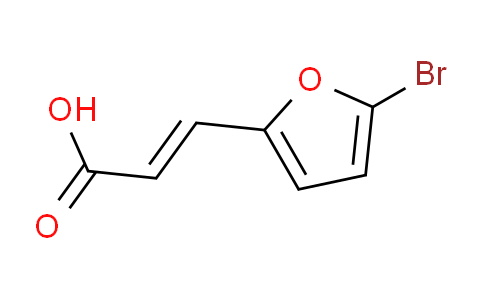 CAS No. 111252-31-4, (E)-3-(5-bromofuran-2-yl)acrylic acid