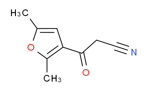 CAS No. 175276-62-7, 3-(2,5-Dimethylfuran-3-yl)-3-oxopropanenitrile