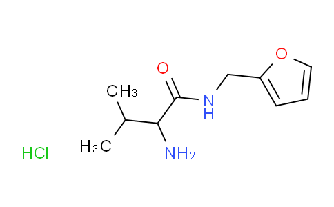 CAS No. 1236256-49-7, 2-Amino-N-(furan-2-ylmethyl)-3-methylbutanamide hydrochloride