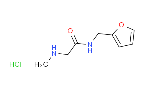 CAS No. 1220035-59-5, N-(Furan-2-ylmethyl)-2-(methylamino)acetamide hydrochloride