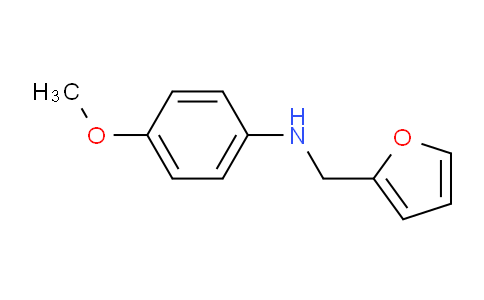 CAS No. 17377-97-8, N-(Furan-2-ylmethyl)-4-methoxyaniline