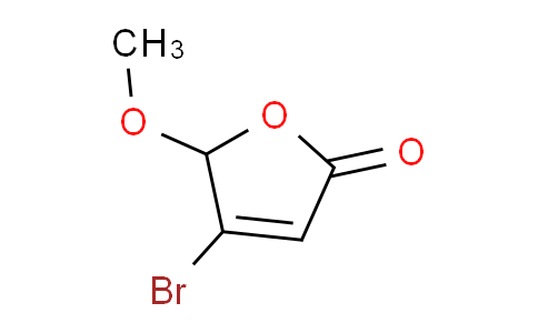 CAS No. 62594-18-7, 4-Bromo-5-methoxyfuran-2(5H)-one