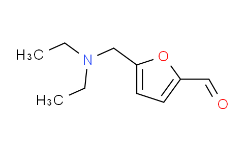 CAS No. 15433-84-8, 5-[(diethylamino)methyl]furan-2-carbaldehyde