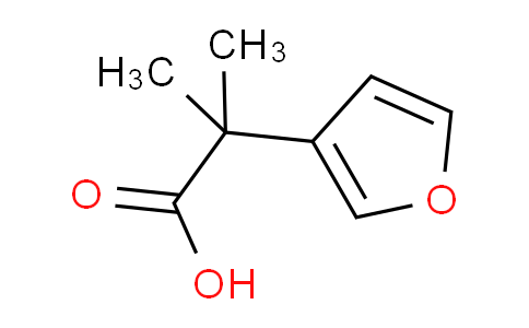 CAS No. 1219960-47-0, 2-(furan-3-yl)-2-methylpropanoic acid