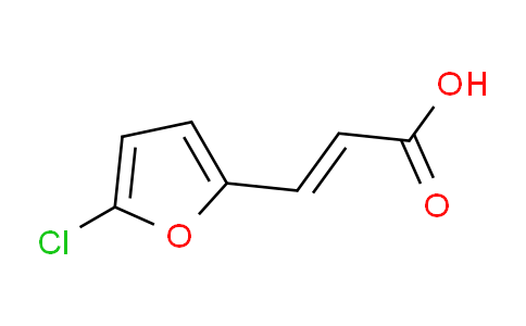 CAS No. 111252-98-3, (2E)-3-(5-chlorofuran-2-yl)prop-2-enoic acid