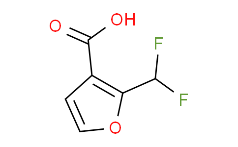 CAS No. 1655558-07-8, 2-(difluoromethyl)furan-3-carboxylic acid