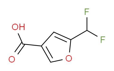CAS No. 1706447-96-2, 5-(difluoromethyl)furan-3-carboxylic acid
