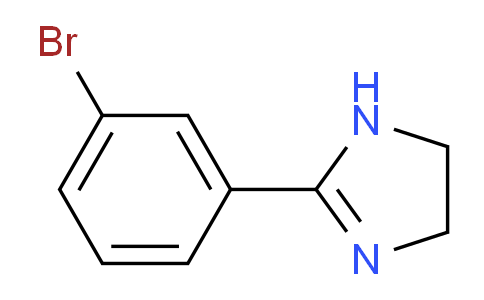 CAS No. 314240-82-9, 2-(3-bromophenyl)-4,5-dihydro-1H-imidazole
