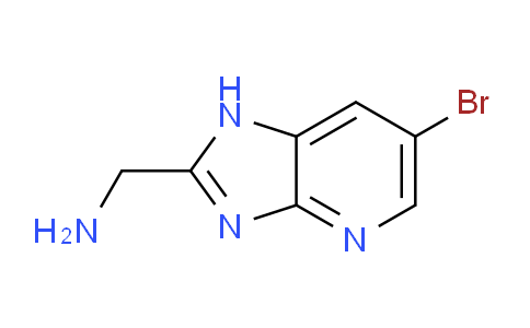 CAS No. 713139-54-9, (6-Bromo-1H-imidazo[4,5-b]pyridin-2-yl)methanamine
