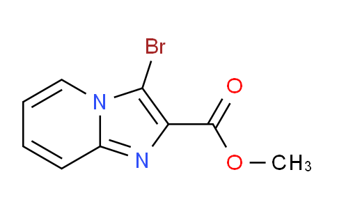 CAS No. 1244949-06-1, Methyl 3-bromoimidazo[1,2-a]pyridine-2-carboxylate