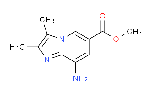 CAS No. 248919-96-2, Methyl 8-amino-2,3-dimethylimidazo[1,2-a]pyridine-6-carboxylate