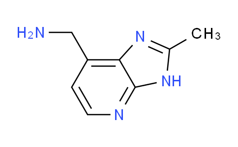 CAS No. 1565662-13-6, (2-Methyl-3H-imidazo[4,5-b]pyridin-7-yl)methanamine