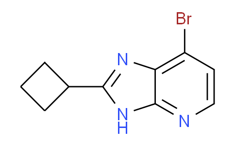 CAS No. 1125745-81-4, 7-Bromo-2-cyclobutyl-3H-imidazo[4,5-b]pyridine
