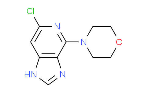 CAS No. 1639974-81-4, 4-(6-Chloro-1H-imidazo[4,5-c]pyridin-4-yl)morpholine