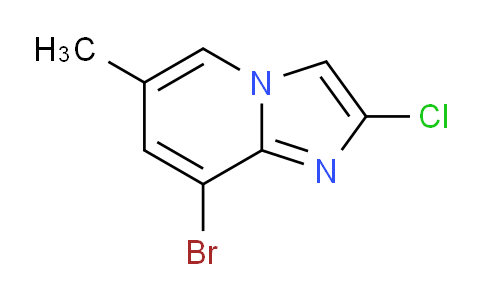 CAS No. 1260679-20-6, 8-Bromo-2-chloro-6-methylimidazo[1,2-a]pyridine