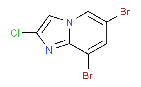 CAS No. 1260759-33-8, 6,8-Dibromo-2-chloroimidazo[1,2-a]pyridine