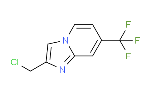 CAS No. 1201597-39-8, 2-(Chloromethyl)-7-(trifluoromethyl)imidazo[1,2-a]pyridine